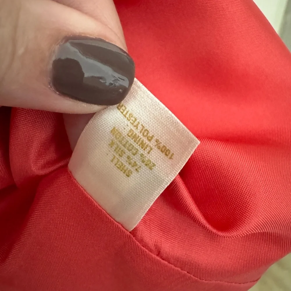 Kate Spade Annette Silk Dress in Pink and Gold Size 10